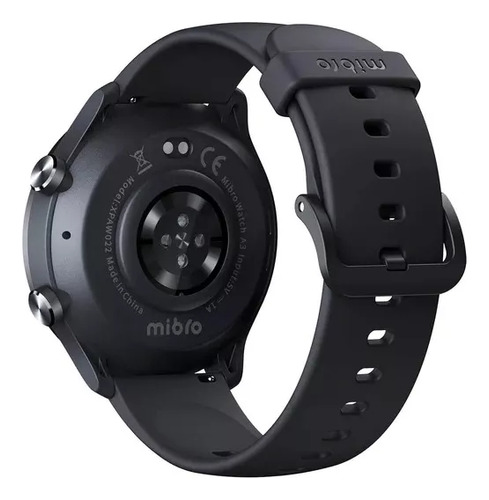 Smartwatch Mibro Xiaomi Gs Explorer Xpaw017 Original Novo Preto Sportivo Preto Prateado