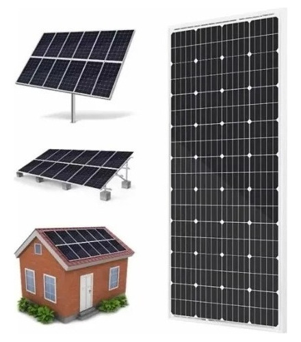 Panel Solar Monocristalino Fotovoltaico 12v 100w