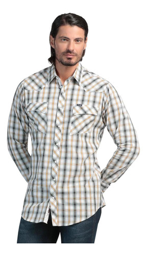 Camisa Moderna Manga Larga Wrangler Hombre 897