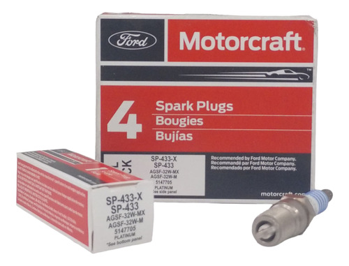 Bujía Motorcraft Escape 3.0 V6 2001 2002 2003 2004 2005 2006