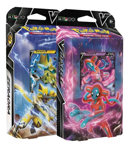 Pokémon Tcg: Zeraora V Battle Deck Y Deoxys V Battle Deck 