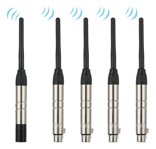 A Kit D/receptor Y Transmisor Inalámbrico Dmx512 2.4g Ism,