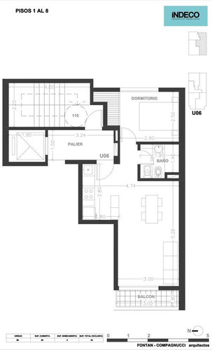 Imagen 6 de 28 de Oportunidad Pozo - Departamento Un Dormitorio Con Balcón Contrafrente - Mitre Al 500