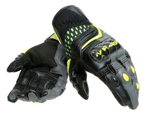 Luva Dainese Vr46 Sector Short Cinza Tamanho S (P)