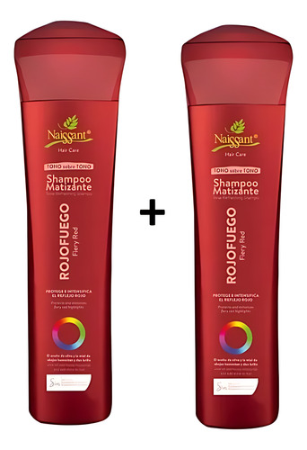 Duo Shampoo Naissant Rojo Fuego