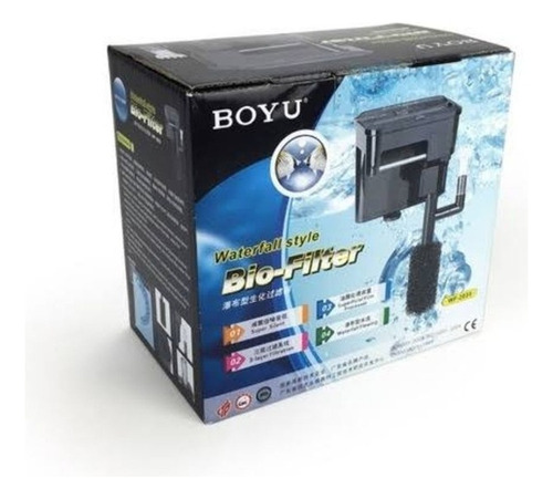 Filtro De Cascada Boyu Wf-2035 C/desnatador P/acuarios 100lt