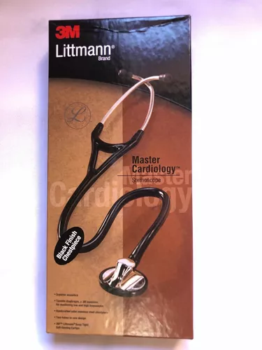 Littmann Master Cardiology Stethoscope, Black Edition, 2161