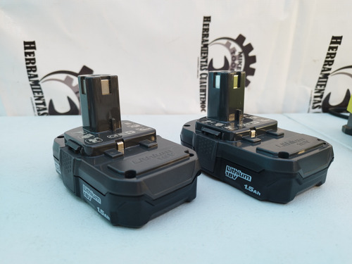 Kit De 2 Baterias Ryobi De 18v 1.5 Ah Modelo P189 (Usado)