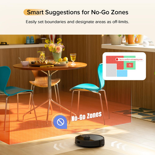 Robot Vacuum And Mop Combo Roborock Q7 M5 10,000pa Black