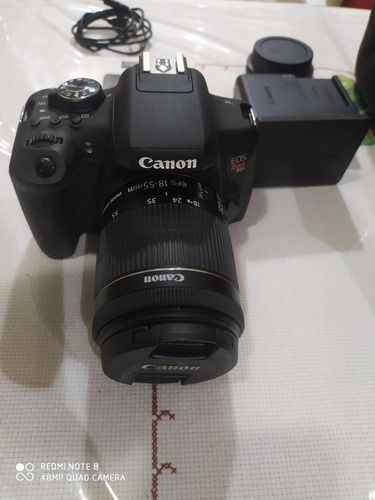 Câmera Canon T6i Muito Nova