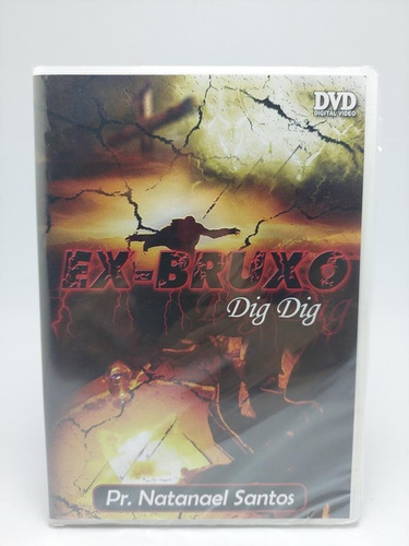 Dvd Testemunho Do Ex- Bruxo Dig Dig - Pr. Natanael Santos