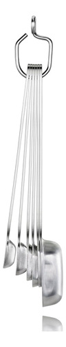 Cucharas Medidoras De Acero Inoxidable 18/8, Juego De 6 Unid