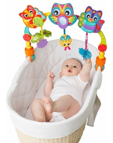 Imagen 4 de 7 de Arco Musical Bebe P/cochecito Huevito Tropical Playgro 6986