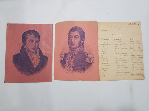 Imagen 7 de 10 de Antiguos Cuadernos Patrios Usados Lote X 8 Mag 58286