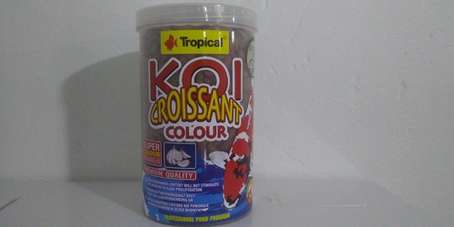 Imagen 1 de 2 de Tropical Alimento Koi Croissant Colour 210g Peces Estanque