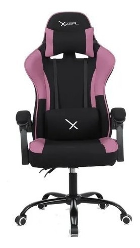 Silla Gamer Xzeal Xz20 Ergonómica Reclinable Xzsxz20p Rosa