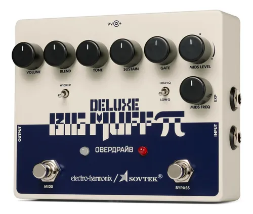 【希少】ELECTRO HARMONIX / SOVTEK BIG MUFF π Fuzz Pedal Electro-harmonix Sovtek Deluxe Big Muff Pi | MercadoLibre