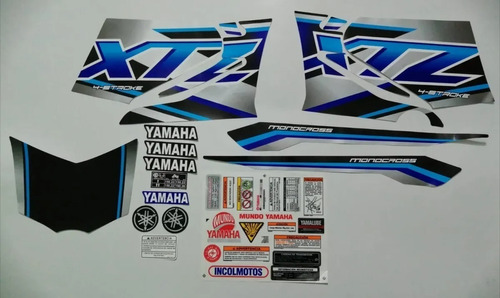 Kit Calcomanias Xtz 125