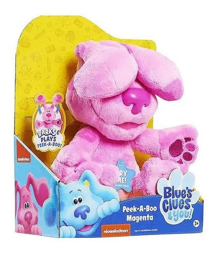 Peluche Pistas De Blue Con Sonido Y Movimientos