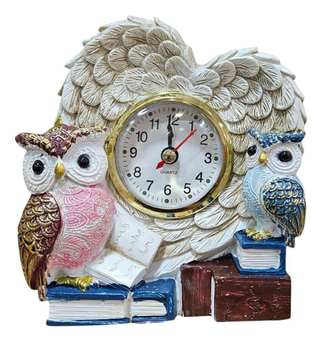 Reloj De Mesa Lechuza 6203 Color Como La Foto