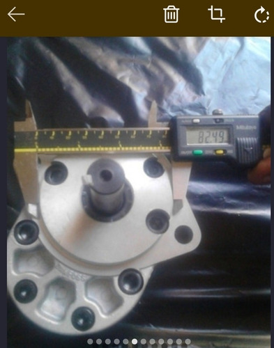 Imagen 4 de 12 de Bomba Hidráulica Danfoss 163y1073 De Cuña Diametro Eje 19mm