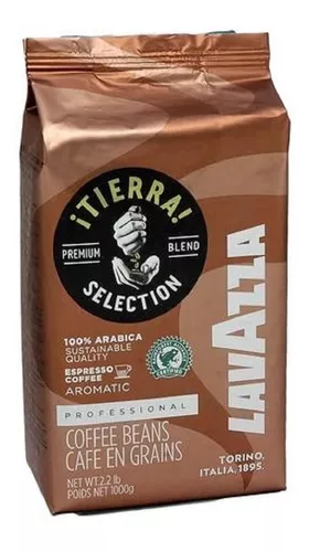 Cafe en Grano Lavazza Tierra - Bolsa 1Kg.