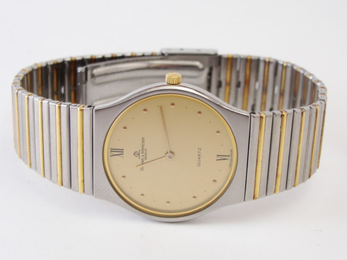 Relógio Baume & Mercier Aço E Ouro - Masculino - Original