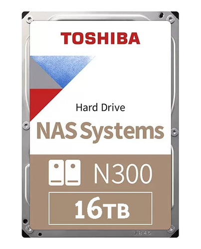 Disco Duro De Escritorio Toshiba 16tb 3.5 7.2k Sata3 Nas