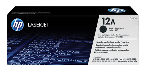 Toner 12a Original Q2612a + Resma 