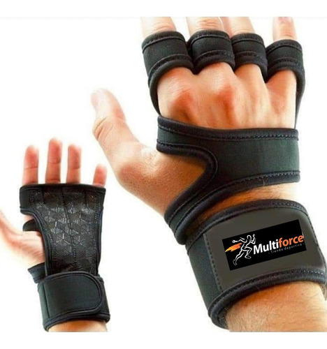 Guantes Con Muñequera Para Gimnasio Pesas  Deportes + Envio