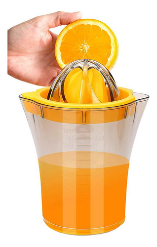 Espremedor De Laranja Limão Frutas 600ml Manual Pequeno