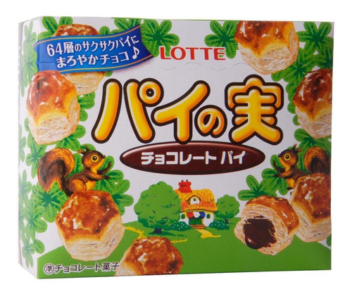 Chocolates, Pie No Mi, Lotte, 73 G