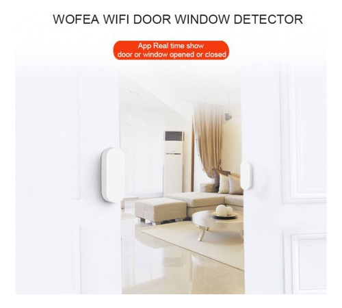 Sensor Inteligente Wifi Para Puerta O Ventana Tuya Smartlife