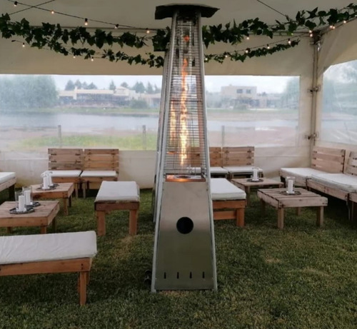 Imagen 2 de 5 de Alquiler Puff Sillas Altas Carpa Gazebo Guias De Luces Copon
