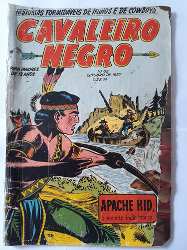 Hq - Cavaleiro Negro N62 - Outubro 1957 - Rge