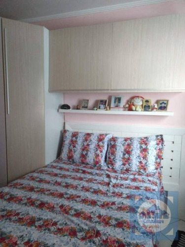 Imagem 8 de 18 de Apartamento Com 2 Dormitórios À Venda, 70 M² Por R$ 265.000,00 - Boqueirão - Praia Grande/sp - Ap5673