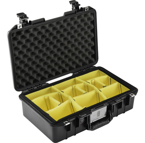 Pelican 1485airwd Compact Hand-carry Case With Dividers (bla