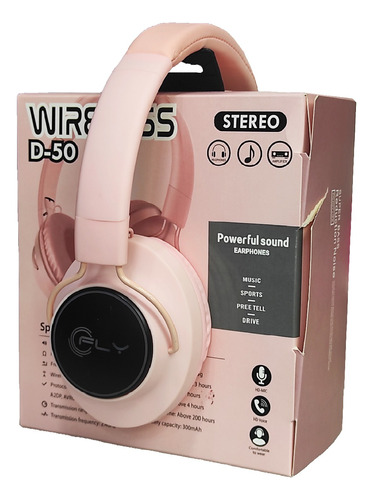Audífonos Inalámbricos  Wireless Stereo D-50