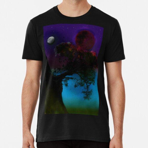 Remera Tree In The Space Algodon Premium