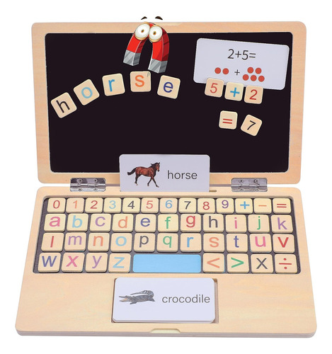 Bekilole Mi Primera Computadora Portátil Montessori Toys Par