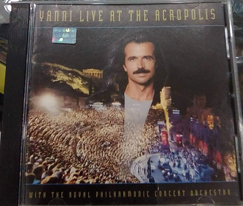 Yanni. Live At The Acropolis. Cd Original Usado. Qqc.