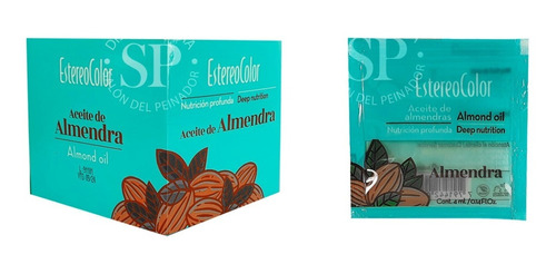 Aceite De Almendra Estereocolor Caja X 40u 