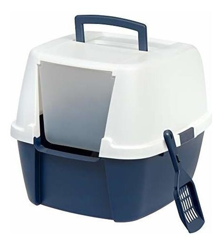Arenero Para Gato Iris Jumbo Hooded Litter Box, Con Pala