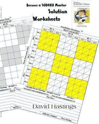 Become A Sudoku Master Solution Worksheets, De Mr David J Hastings. Editorial Createspace Independent Publishing Platform, Tapa Blanda En Inglés