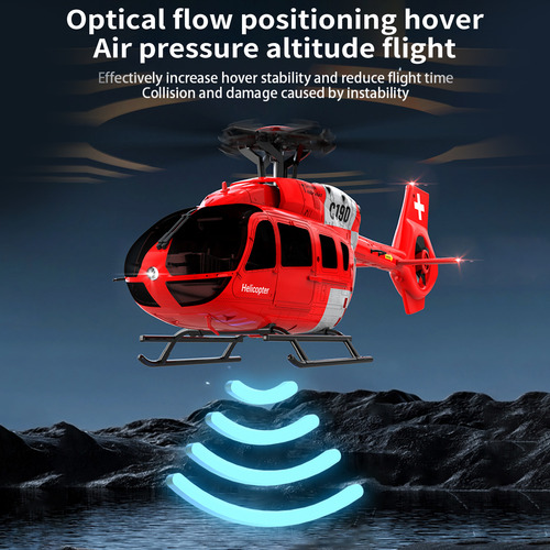 Posicionamento De Controle Remoto De Helicóptero De Seis Ei
