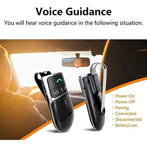 Altavoz Bluetooth Para Coche Sunitec, Manos Libres, Para Tel