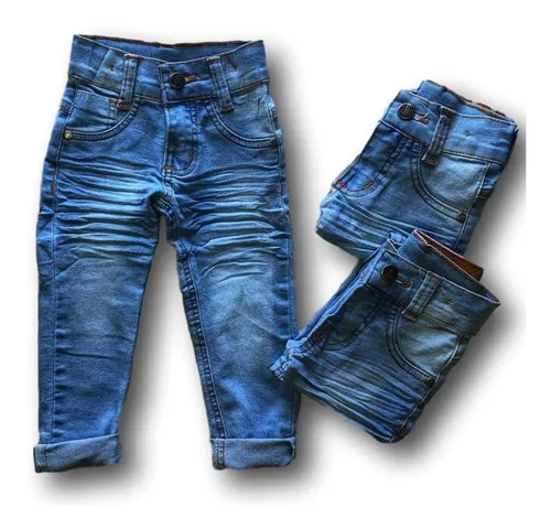 Cal a Jeans Masculina Infantil Estilosa Com Regulador MercadoLivre
