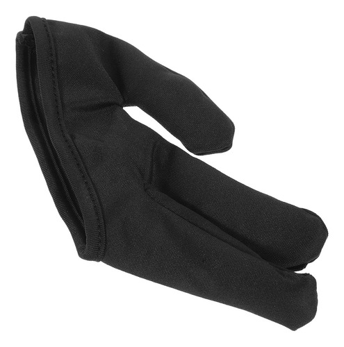 2 Guantes De Tres Dedos Resistentes Al Calor Para Peinar