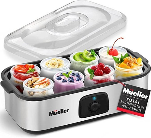 Maquina De Hacer Yogurt 8 Frascos Mueller