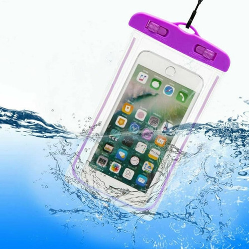 X3 Protectores Impermeables Para Celular Colgador X 3 Piezas